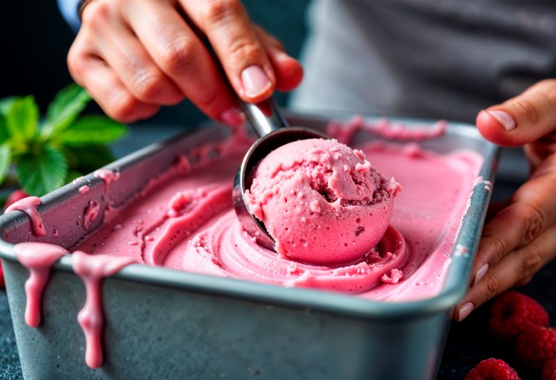 attrettura per gelateria